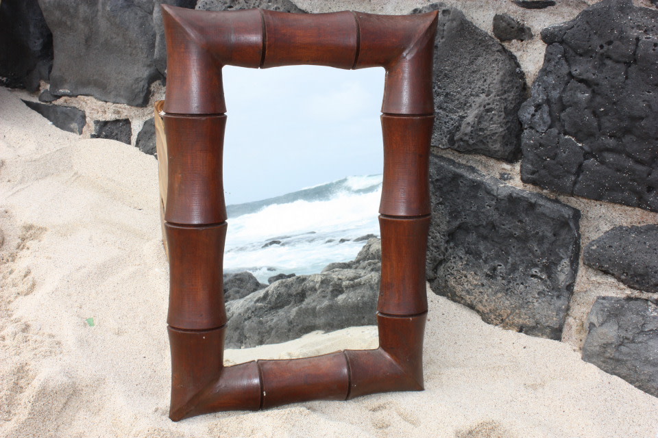 Bamboo Rectangular Mirror 16"x24" - Coastal Living | #pdn02 Bamboo Rectangular Mirror 16"x24" - Coastal Living | #pdn02